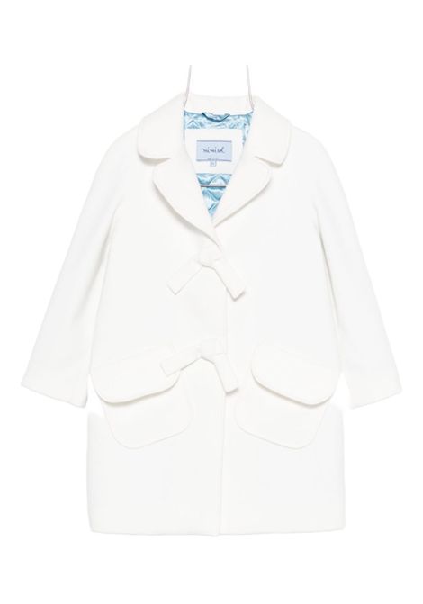 Cappotto con applicazione MIMISOL | MFCT053 TS1062CRM
